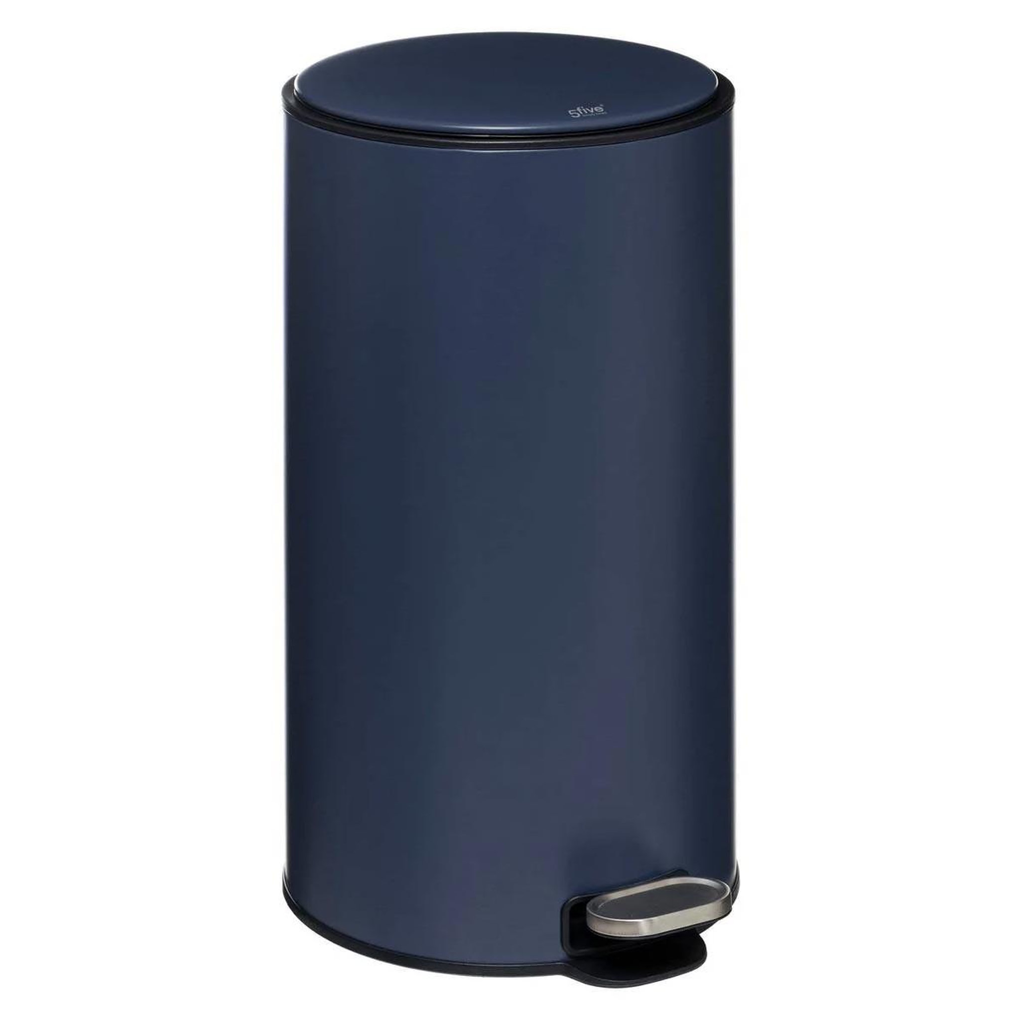 Voir la diapositive 1 : FIVE Poubelle de Cuisine en Métal  Delta  30L Bleu