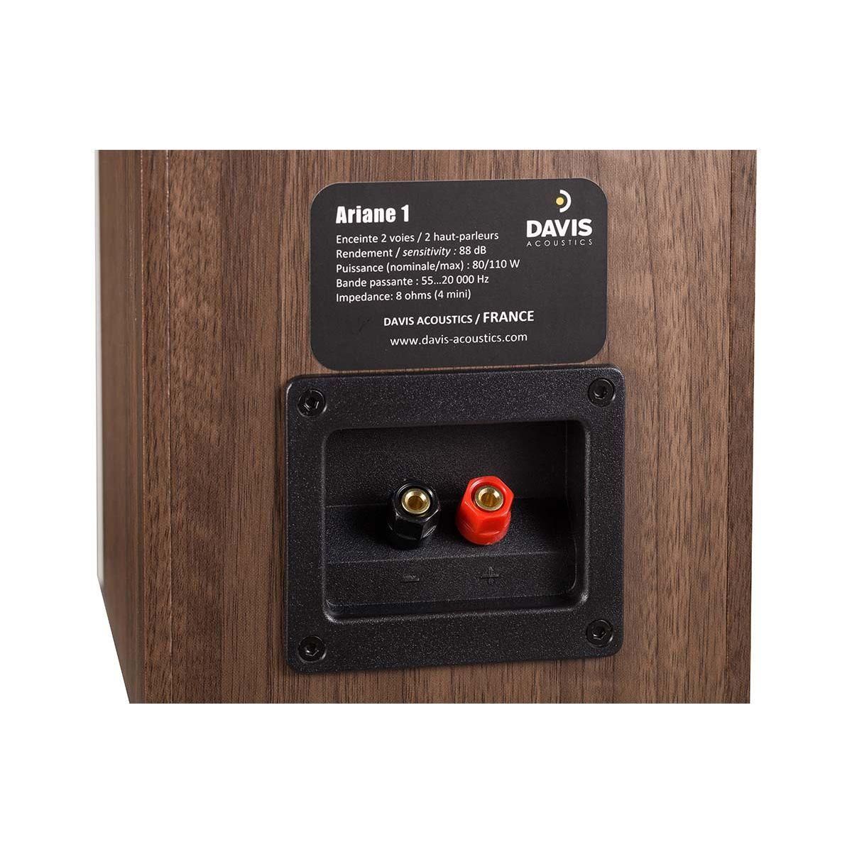Davis Enceinte surround ARIANE 1 Noyer x2