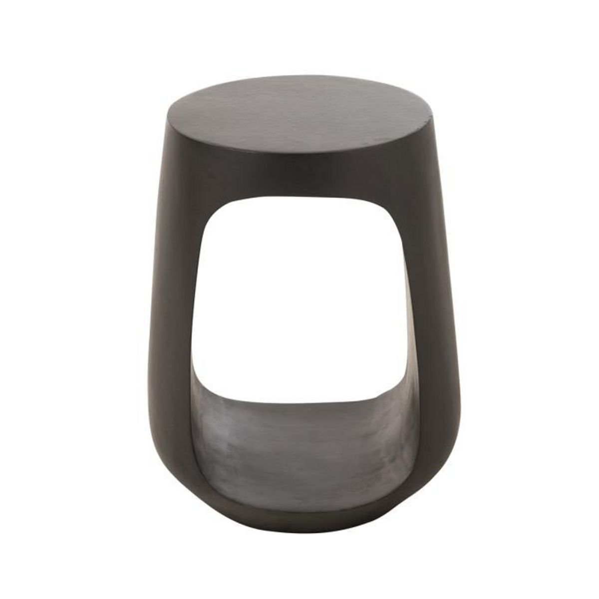Paris Prix Table d'Appoint Design en Bois  Cave  46cm Noir