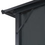 Voir la diapositive 5 : VIDAXL Tonnelle avec rideau Aluminium 4x3x2,6 m Noir