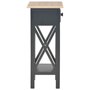 Voir la diapositive 4 : VIDAXL Table d'appoint Noir 27 x 27 x 65,5 cm Bois