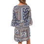 Voir la diapositive 2 : JACQUELINE DE YONG Robe Bleu Femme JDY Staar
