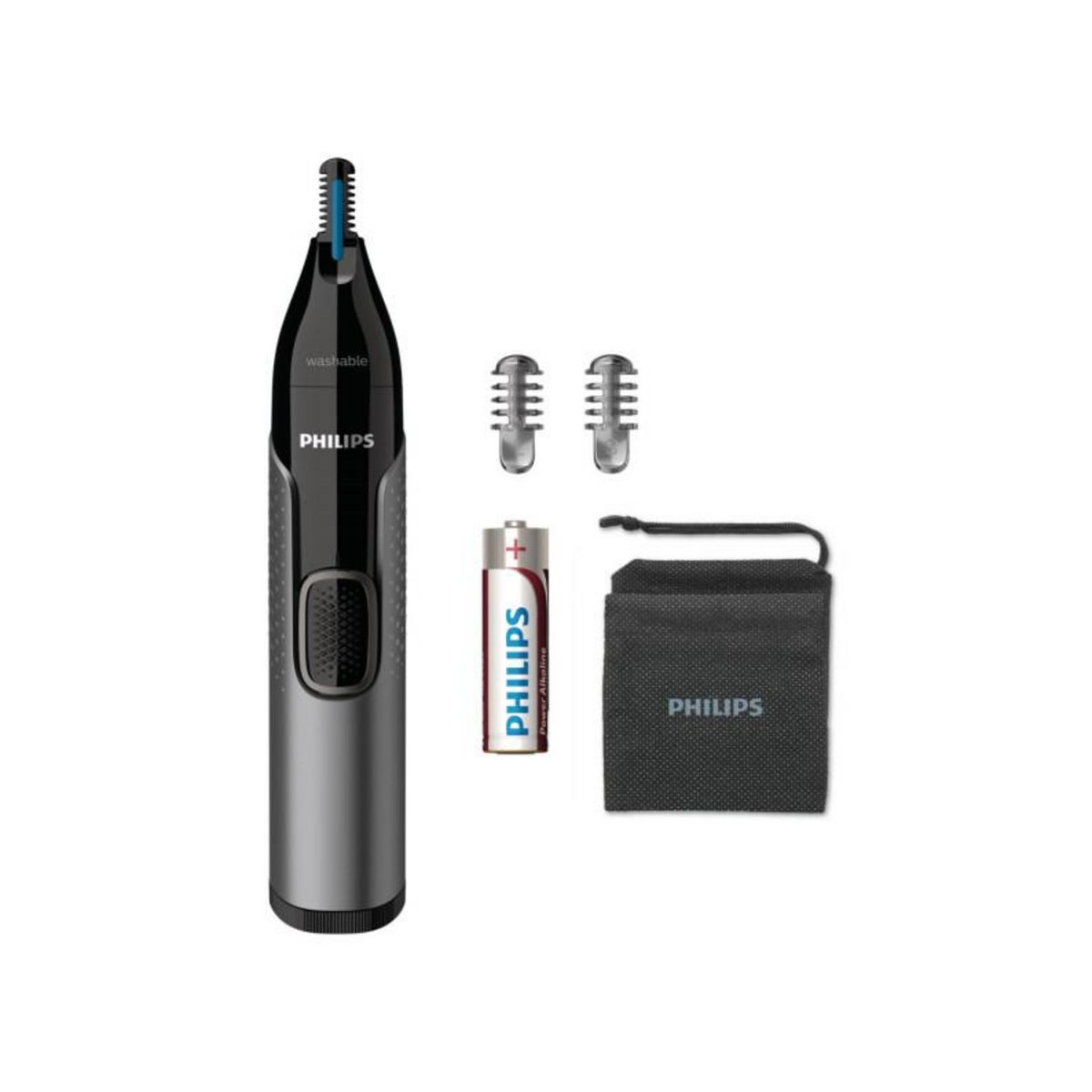 Philips Tondeuse sourcils et nez/oreilles - NT3650/16