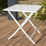 Voir la diapositive 5 : Paris Prix Table de Jardin Pliante  Marius  70cm Gris
