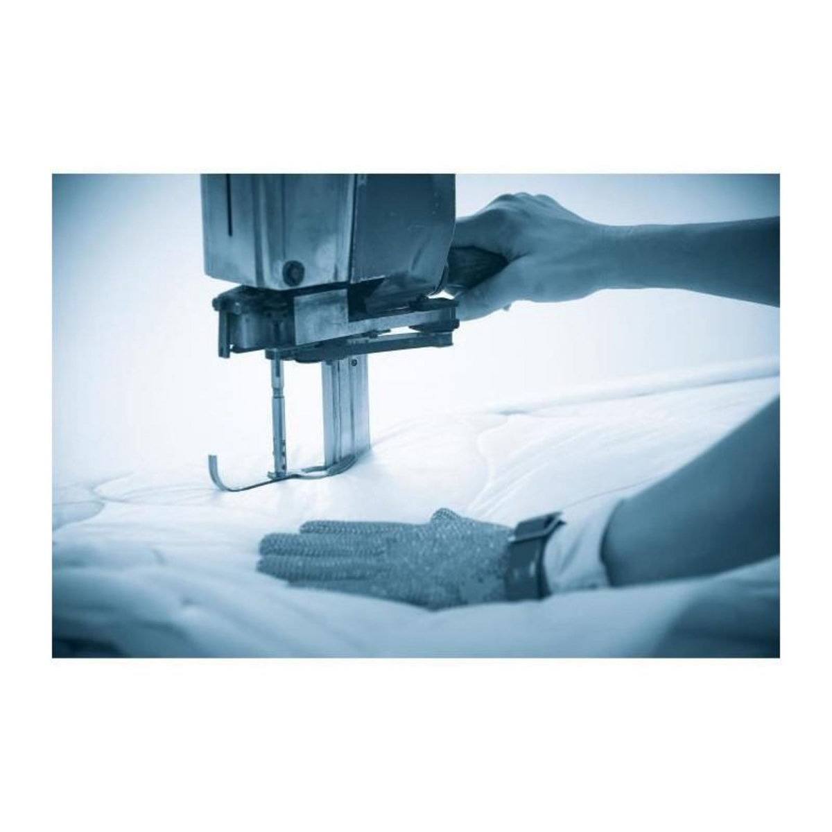 CANDIDE CANDIDE Matelas Pliant 2 Parties Ecru - 60x120  cm