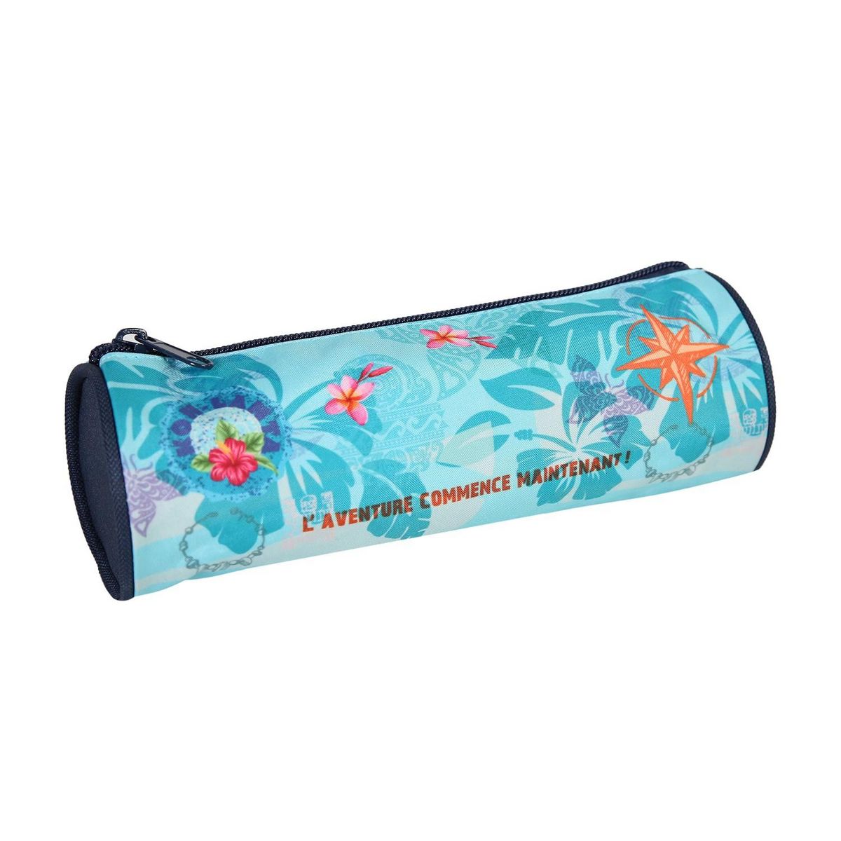 Bagtrotter BAGTROTTER Trousse scolaire ronde Koh Lanta Turquoise