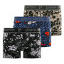 Voir la diapositive 1 : PIERRE CARDIN Lot de 3 boxers homme Flowers