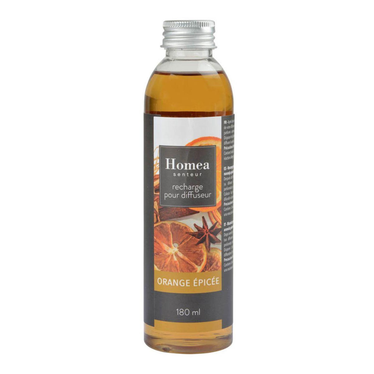 Paris Prix Recharge Diffuseur de Parfum  Essentiel II  180ml Orange Epicée