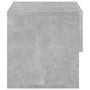 Voir la diapositive 6 : VIDAXL Table de chevet murale Gris béton