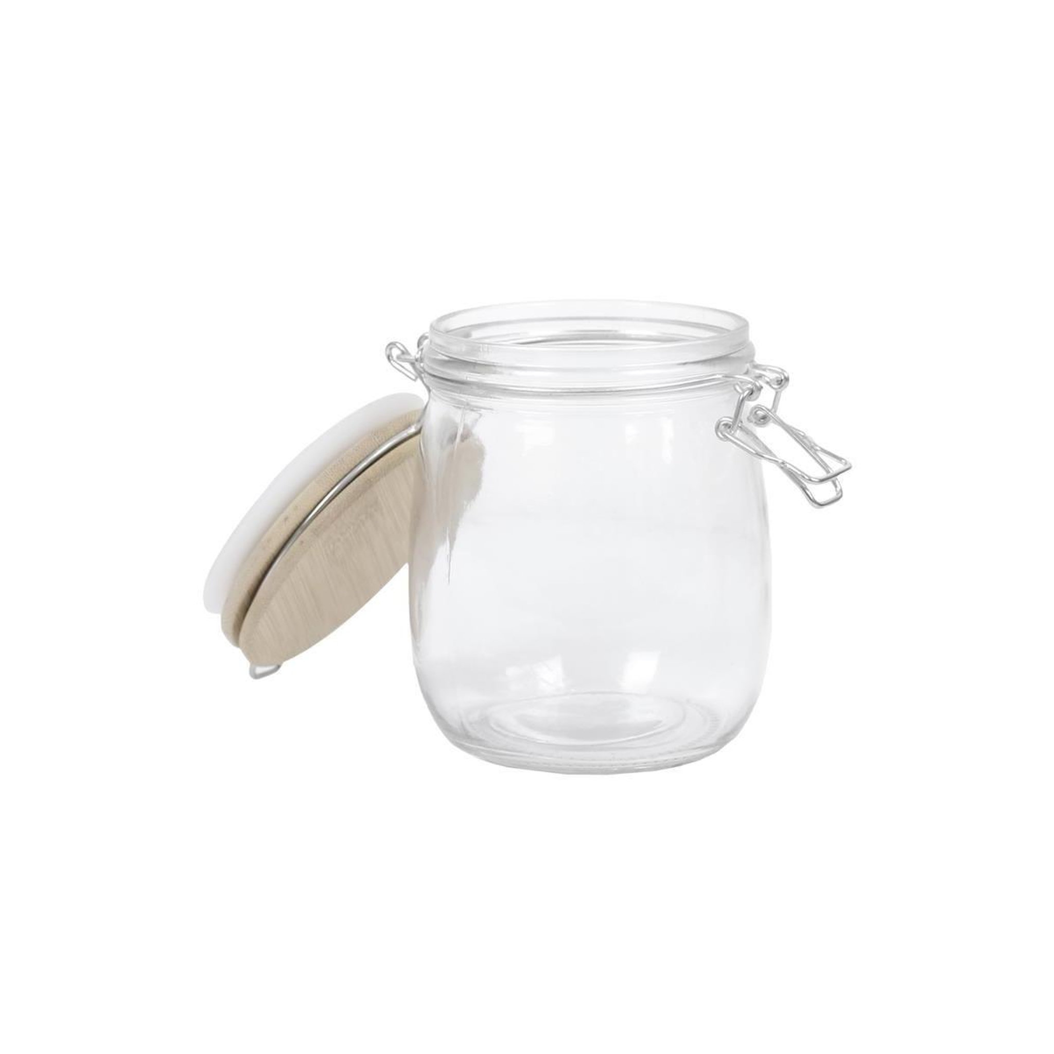 Voir la diapositive 2 : COOK CONCEPT Bocal de conservation  nourriture  75cl transparent