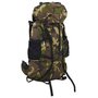Voir la diapositive 1 : VIDAXL Sac à dos de randonnée vert camouflage 100 L tissu oxford