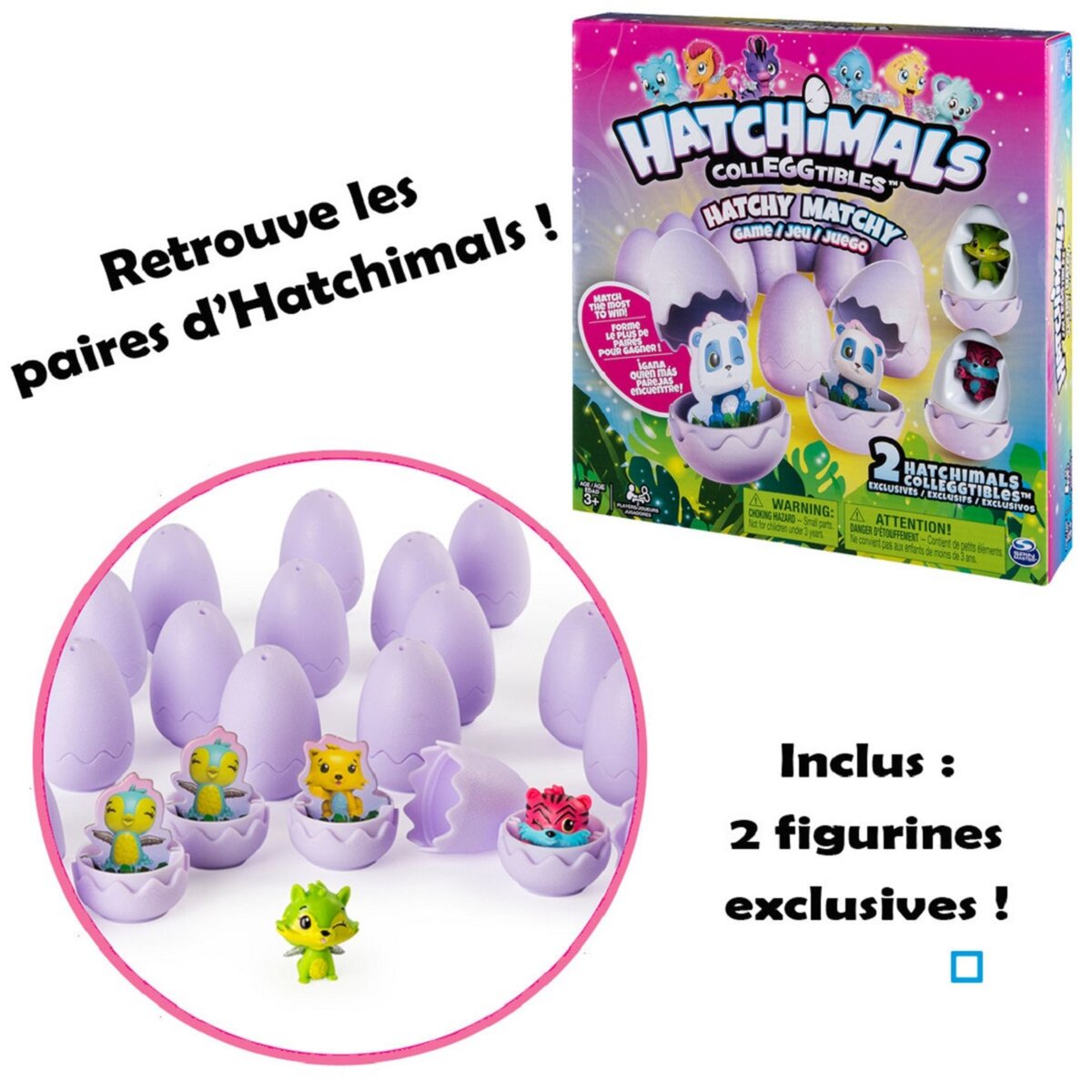 SPIN MASTER Hatchimals - Memo Hatchy Matchy Game
