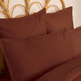 Voir la diapositive 4 : ATMOSPHERA Taie d'Oreiller  Intérieur  50x70cm Terracotta
