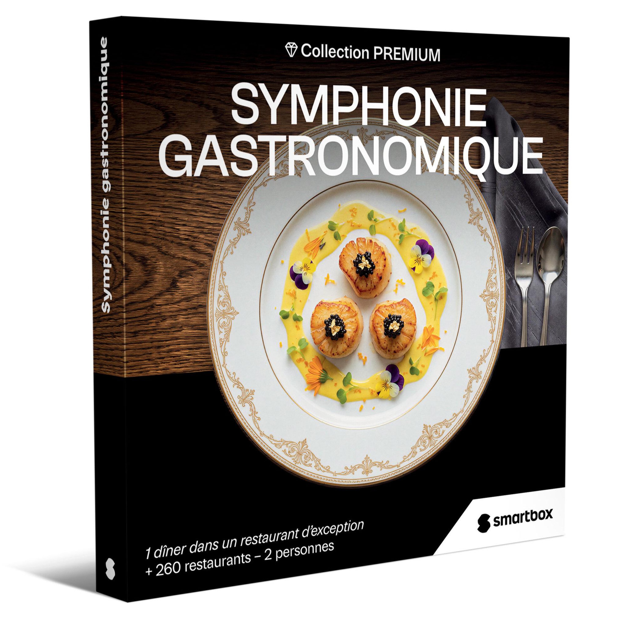 Smartbox Symphonie gastronomique - coffret cadeau gastronomie