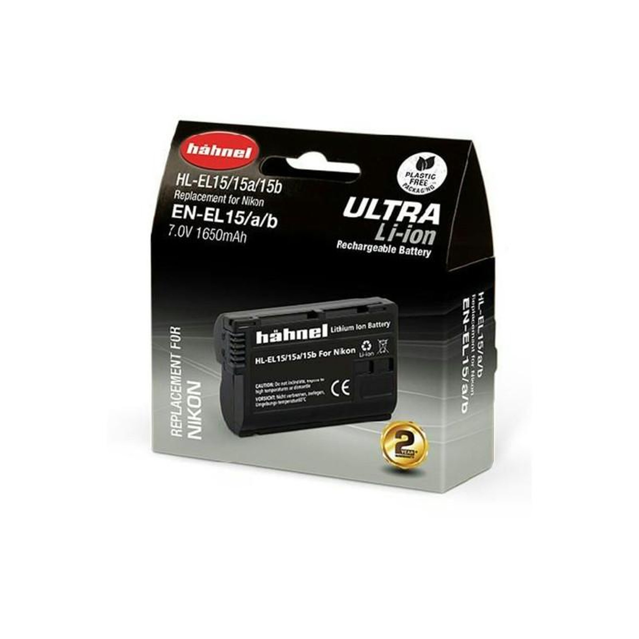 Voir la diapositive 1 : HAHNEL Batterie appareil photo Hahnel Ultra EN EL15C pour Nikon Z8, Z6II, Z7II, D850 et D780