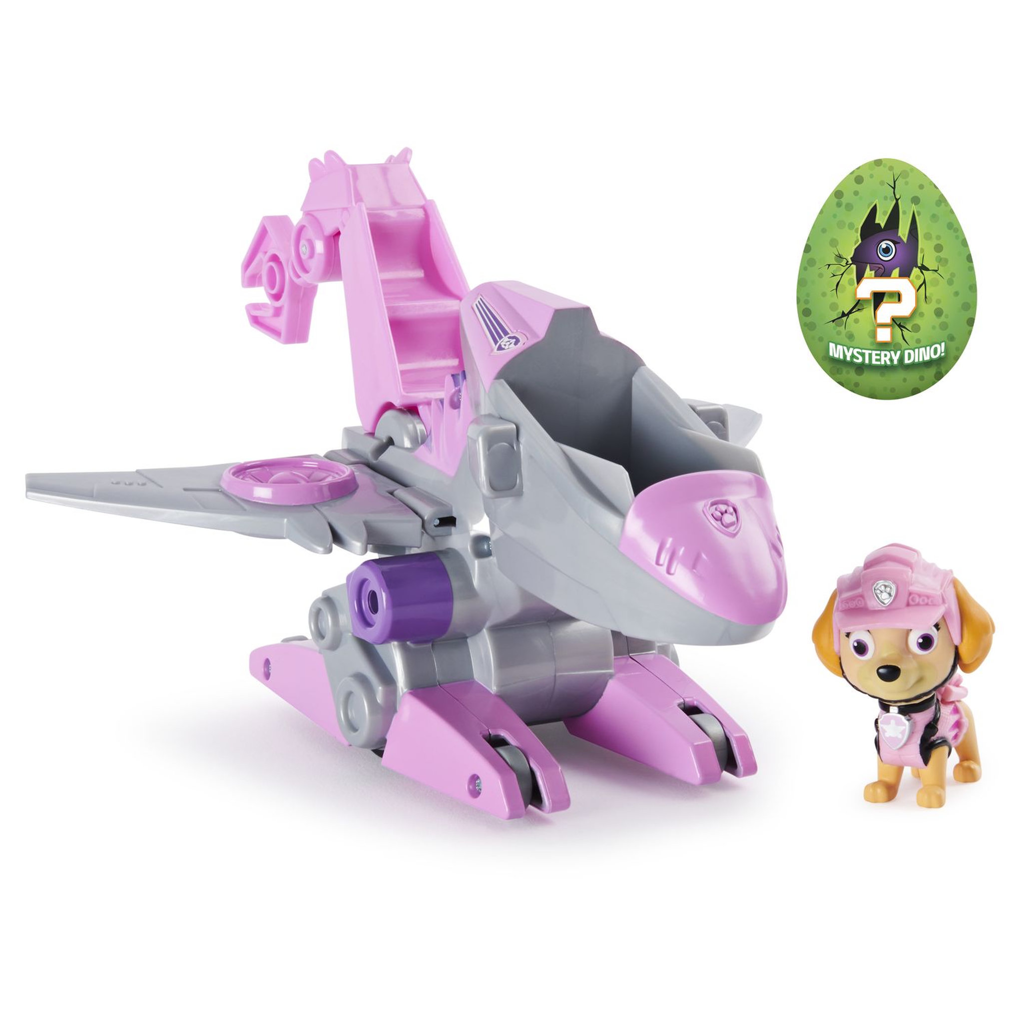 Voir la diapositive 1 : SPIN MASTER Véhicule + figurine - Stella - Pat'Patrouille Dino Rescue