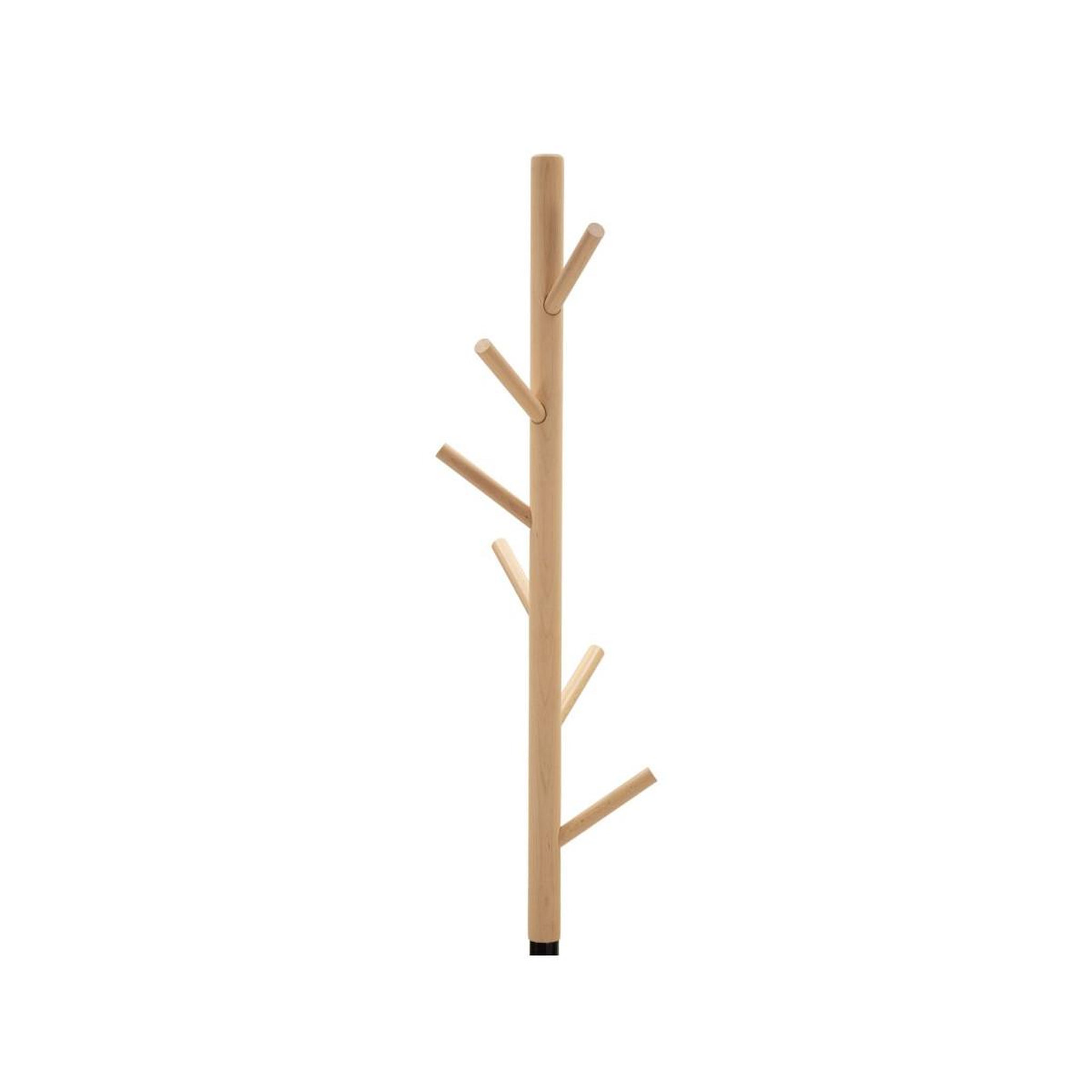 Voir la diapositive 2 : Paris Prix Porte-manteau en bois  tree  172cm noir & naturel