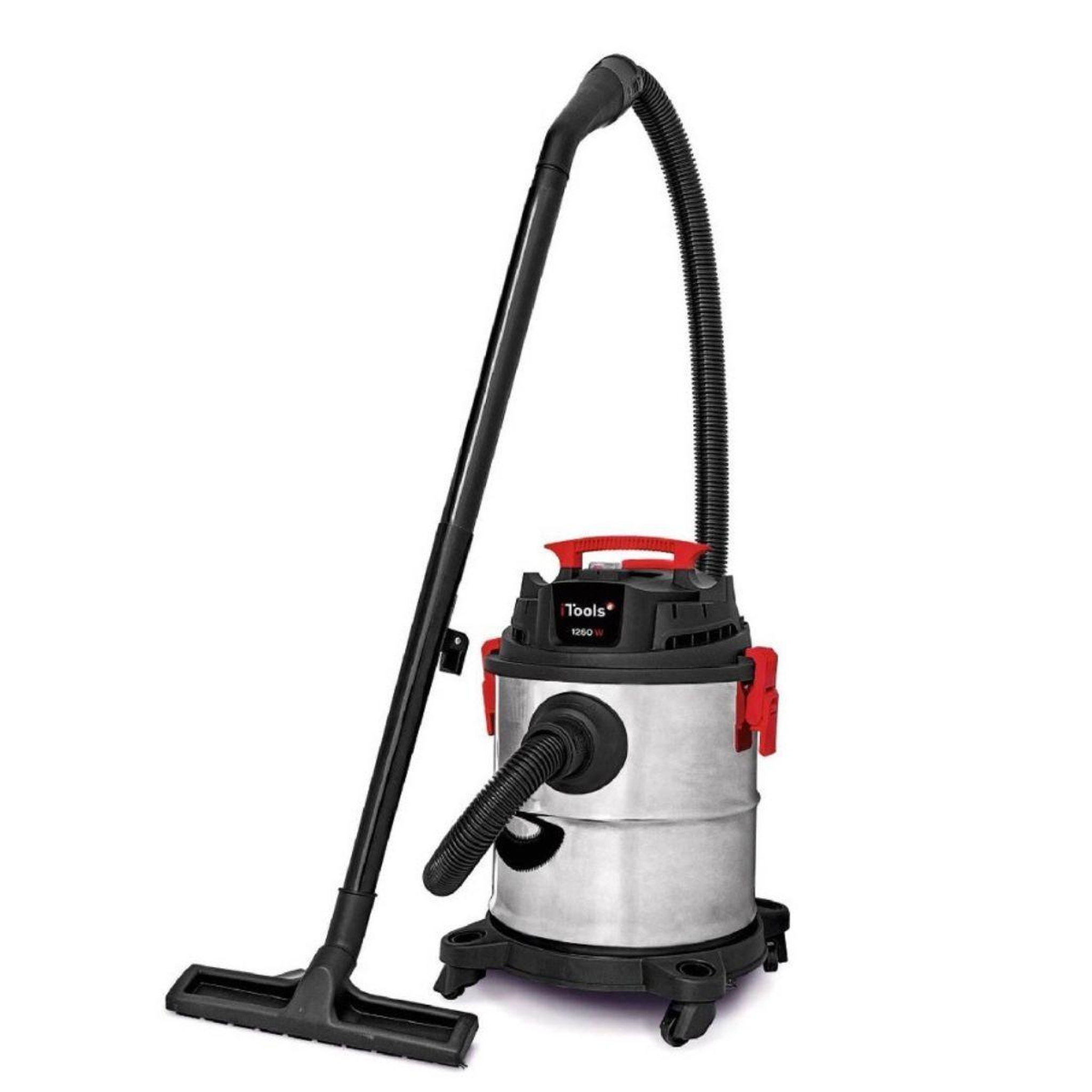 iTools Aspirateur eau et poussière 20l 1250w inox filtre hepa aspirateur d'atelier fonction souffleur aspiration 18kpa ipx4 itools