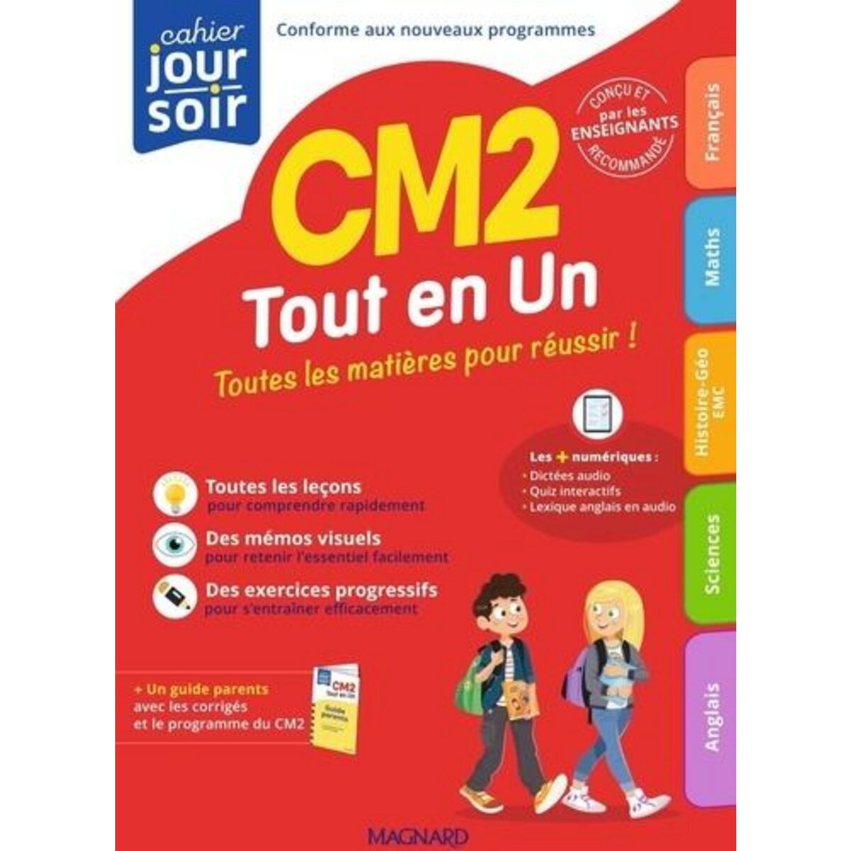 TOUT EN UN CM2 . + GUIDE PARENTS, EDITION 2025, Legray Céline