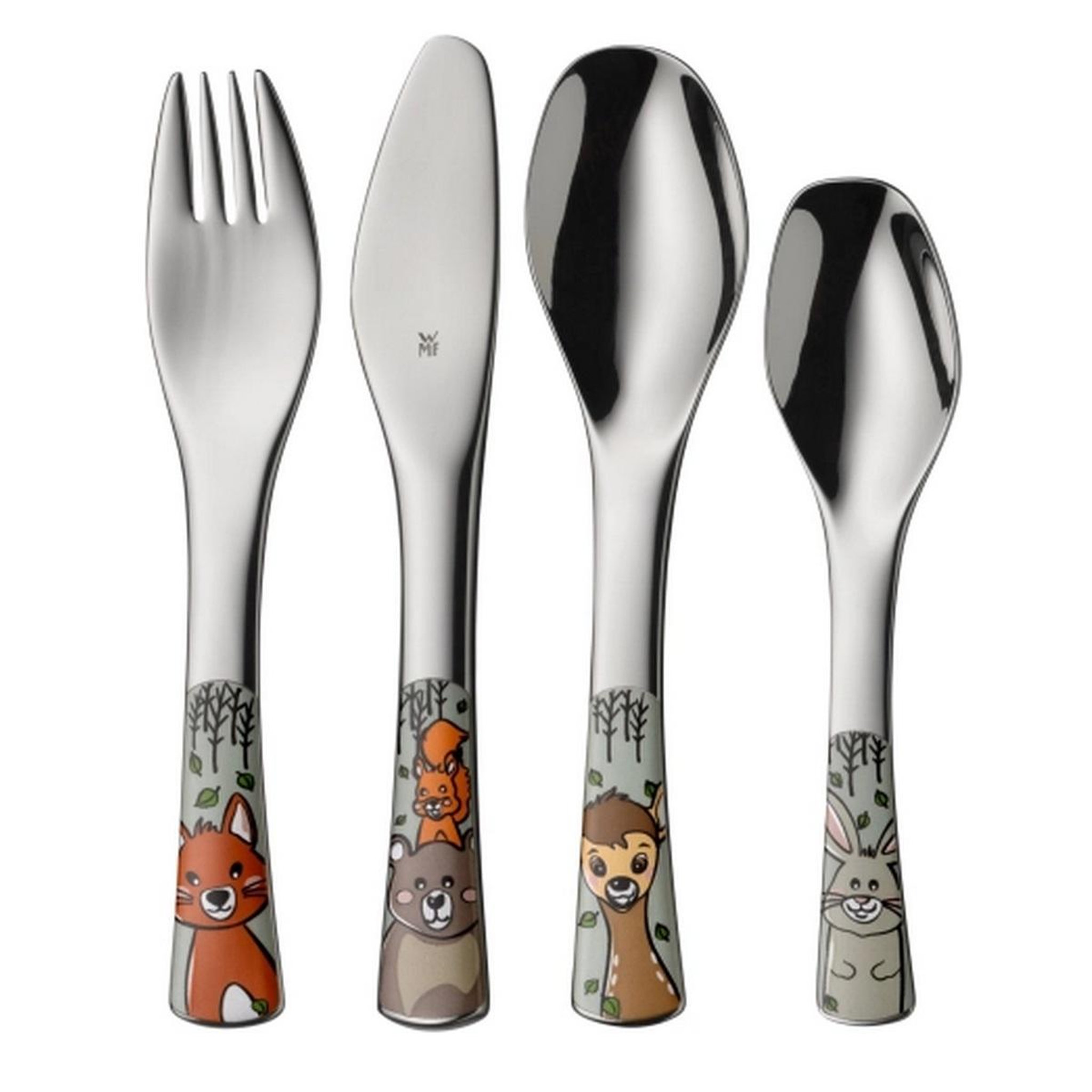 Voir la diapositive 3 : WMF Set couverts enfant 6 pièces amis de la forêt - 1286119964