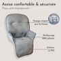 Voir la diapositive 3 : Monsieur Bébé Housse d'assise pour chaise haute bébé enfant gamme Ptit - Cléo