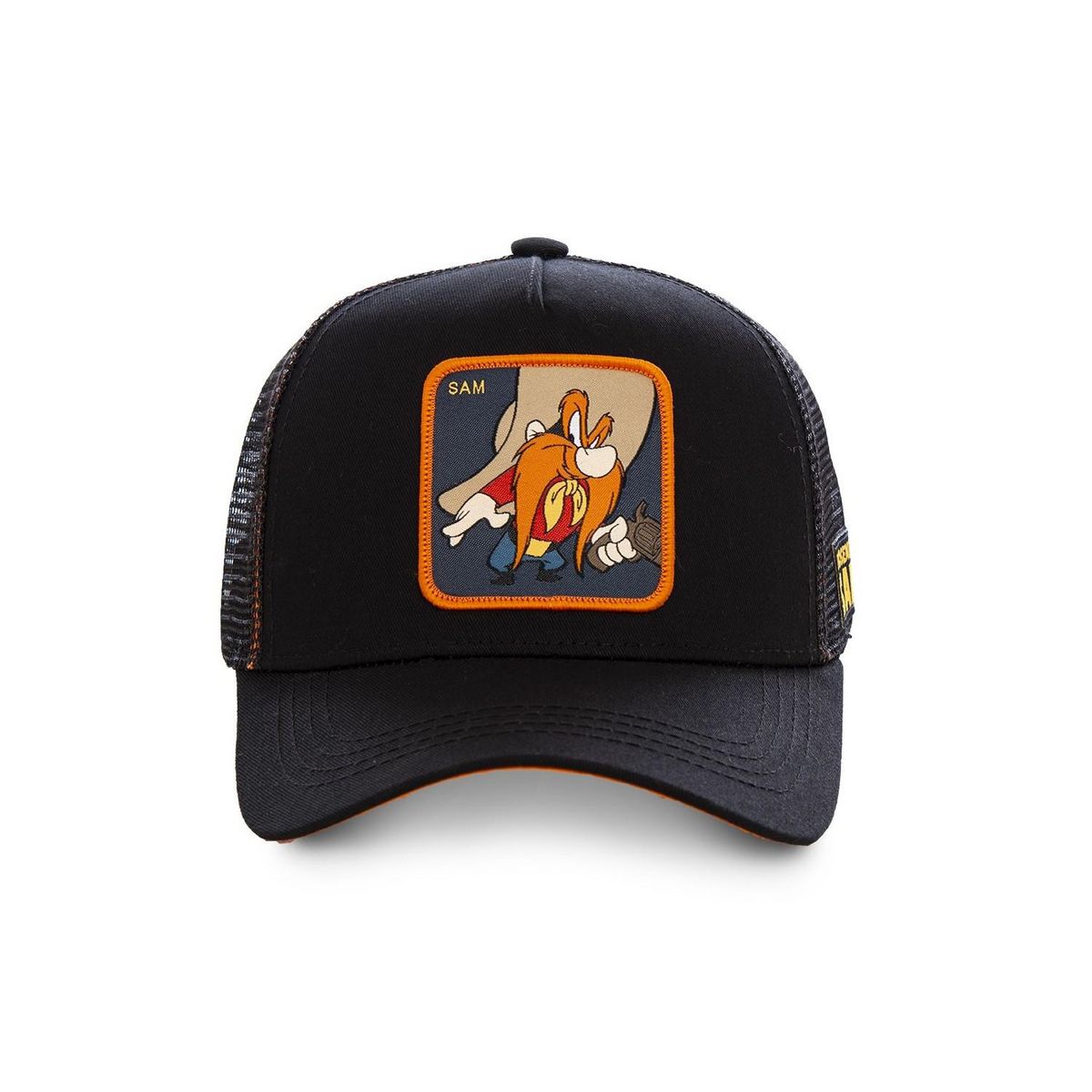 CAPSLAB Casquette Capslab trucker Looney Tunes Sam le pirate noir