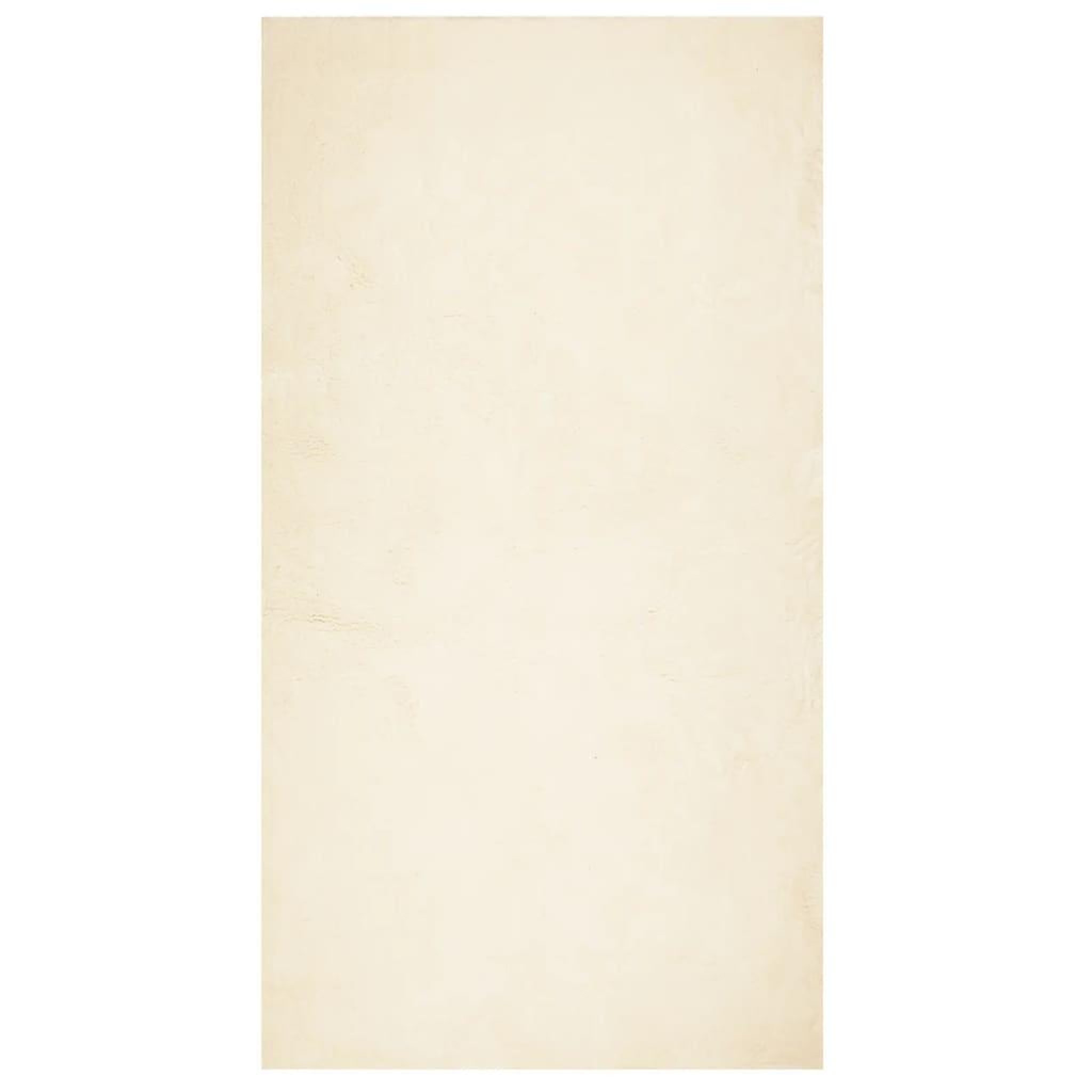 Voir la diapositive 2 : VIDAXL Tapis HUARTE a poils courts doux et lavable creme 80x150 cm