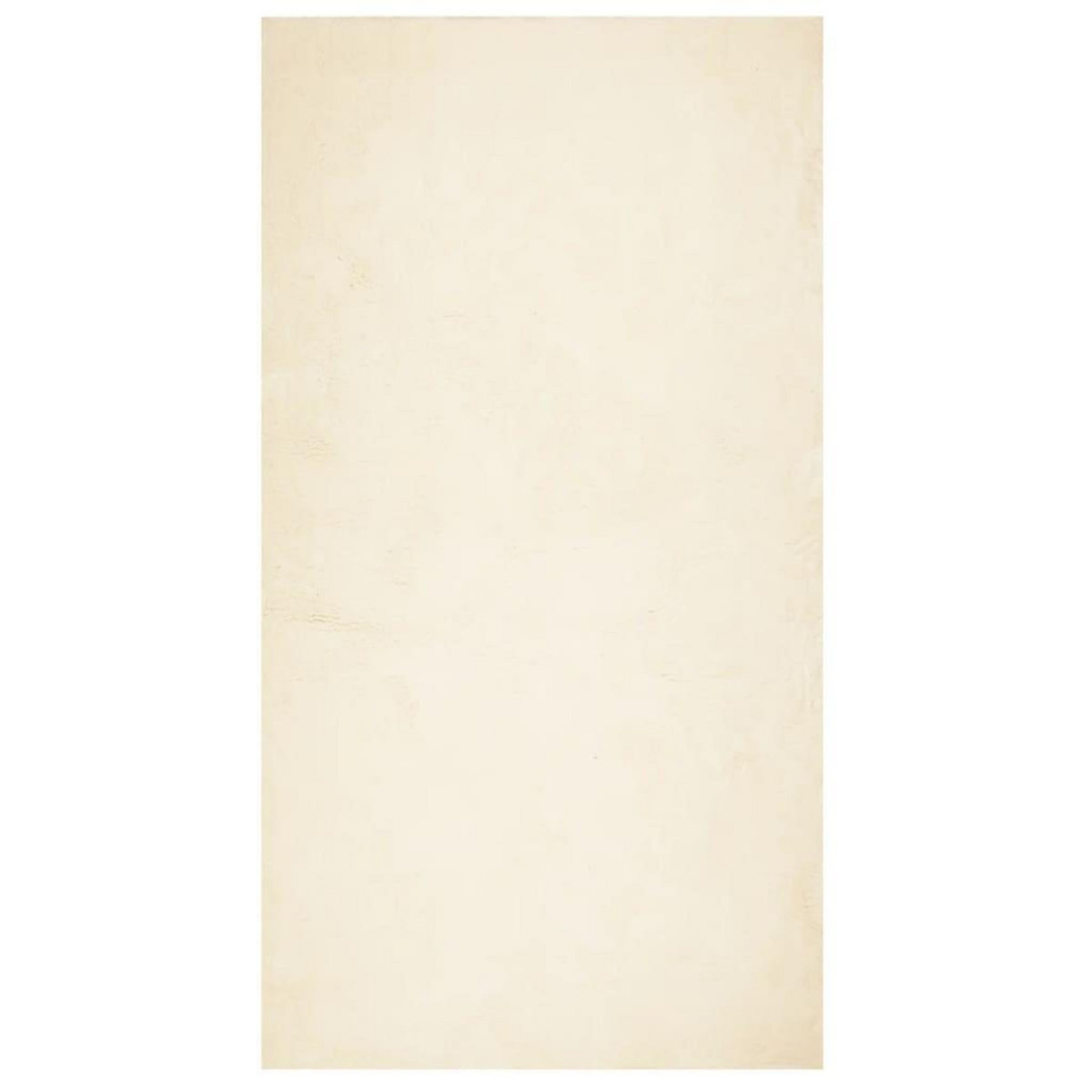 VIDAXL Tapis HUARTE a poils courts doux et lavable creme 80x150 cm