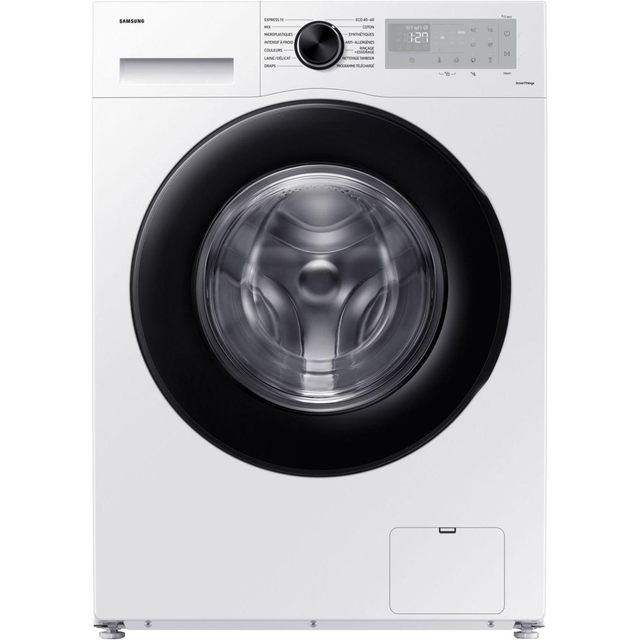 Voir la diapositive 1 : Samsung Lave linge hublot WW90CGC04DAH Bespoke AI