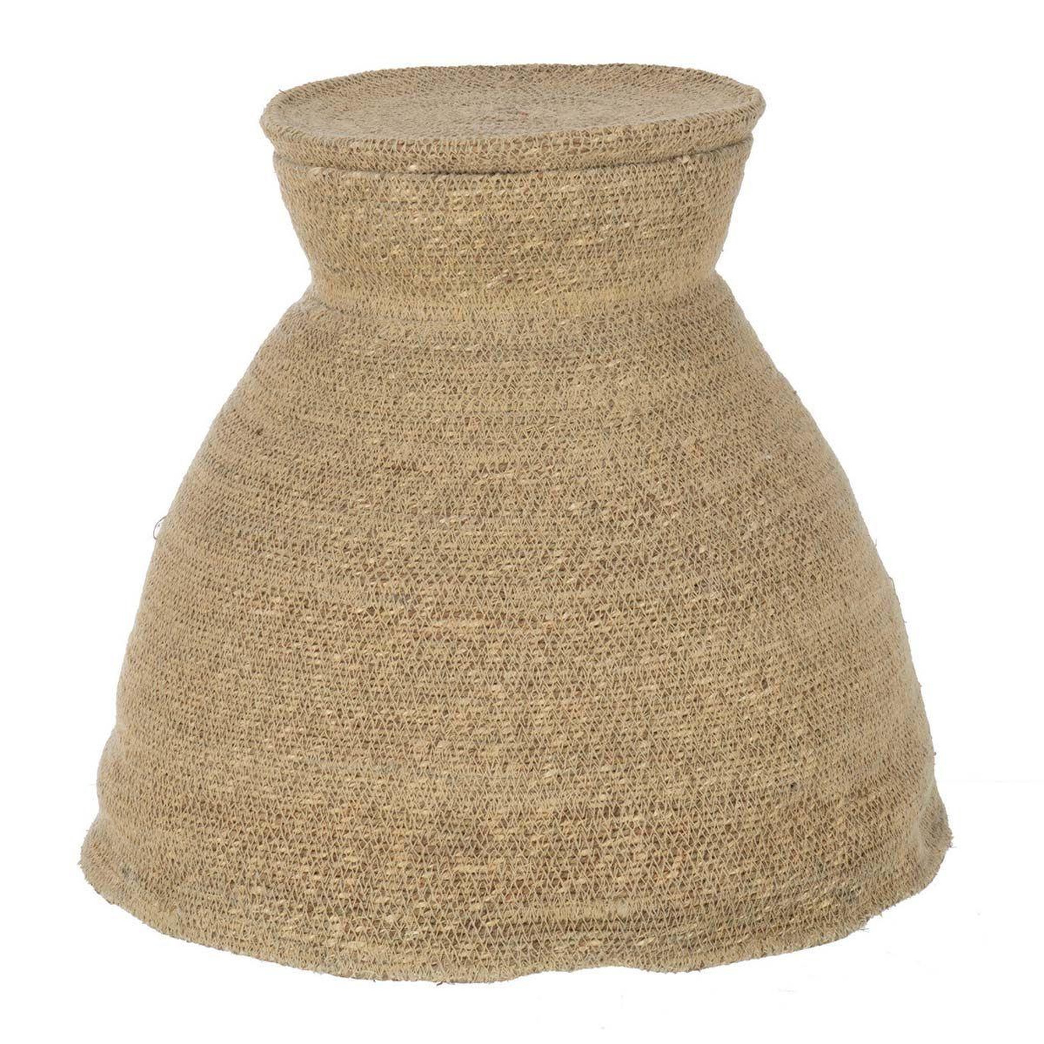 Voir la diapositive 1 : J-LINE Panier déco  herbes marines  50cm naturel