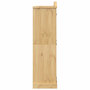 Voir la diapositive 5 : VIDAXL Garde-robe  151,5x52x186 cm bois de pin massif