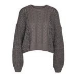 NOISY MAY Pull en Maille  Femme Noisy May Cable. Coloris disponibles : Gris