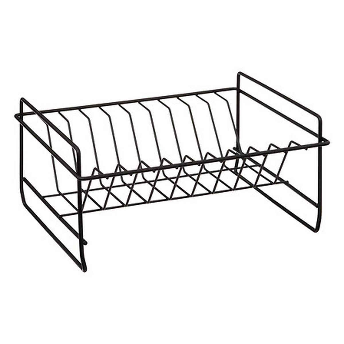 FIVE Égouttoir 2 niveaux en métal BLACKWOOD - Noir