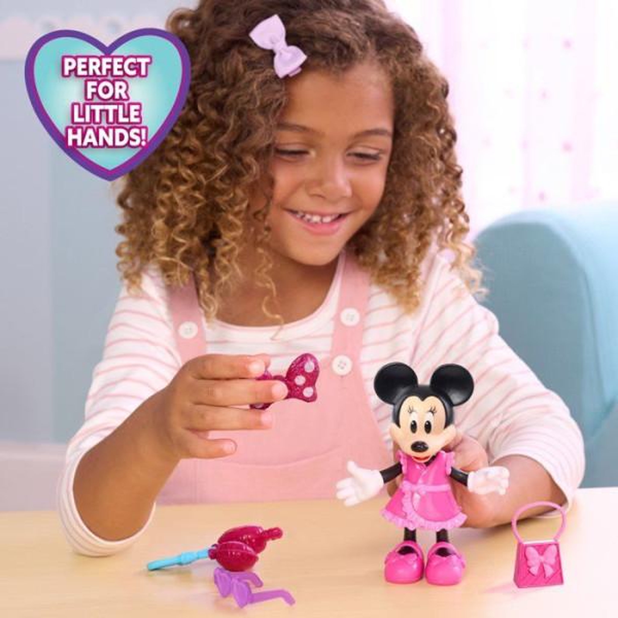 Voir la diapositive 3 : DISNEY Poupée mannequin - disney - minnie mouse fabulous fashion doll - 15 cm - 11 accessoires
