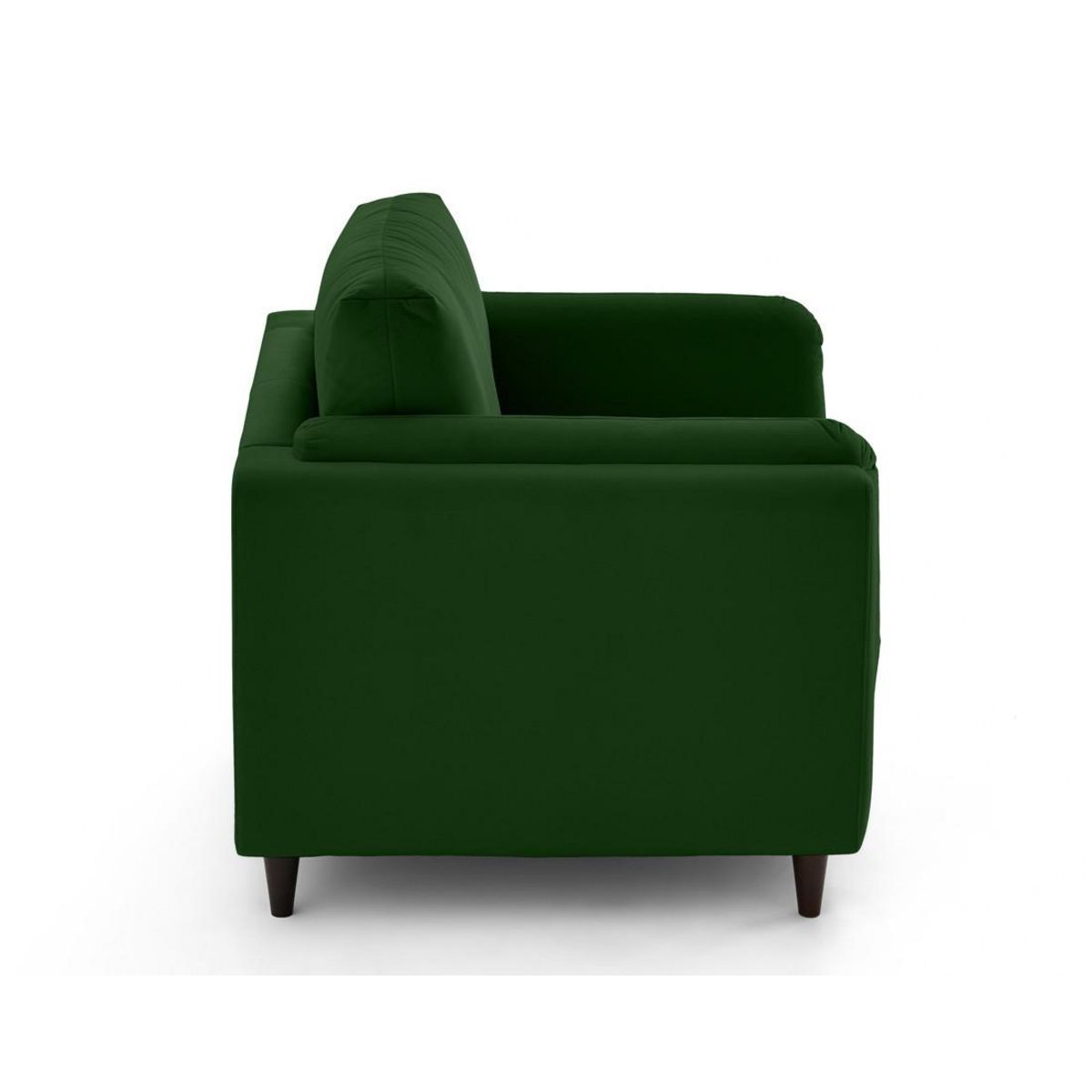 LISA DESIGN Brooke - fauteuil en velours pieds en bois