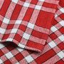 Voir la diapositive 2 : Paris Prix Lot de 3 Serviettes de Table  Traditio  45x45cm Rouge