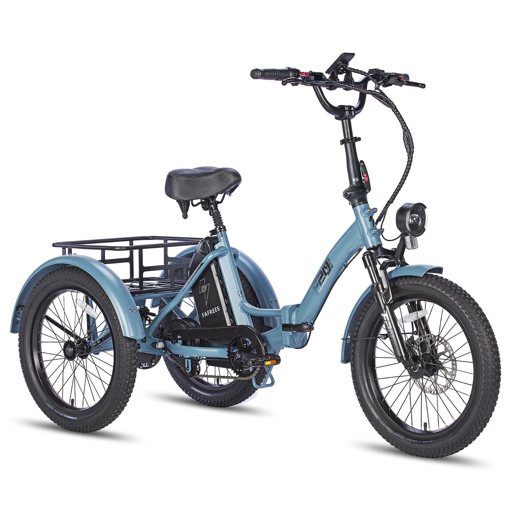 Voir la diapositive 3 : FAFREES Tricycle cargo électrique fafrees f20 mate