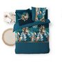 Voir la diapositive 4 : Douceur d'Intérieur Housse de couette 260x240cm + 2 taies ALIANOR 100% coton