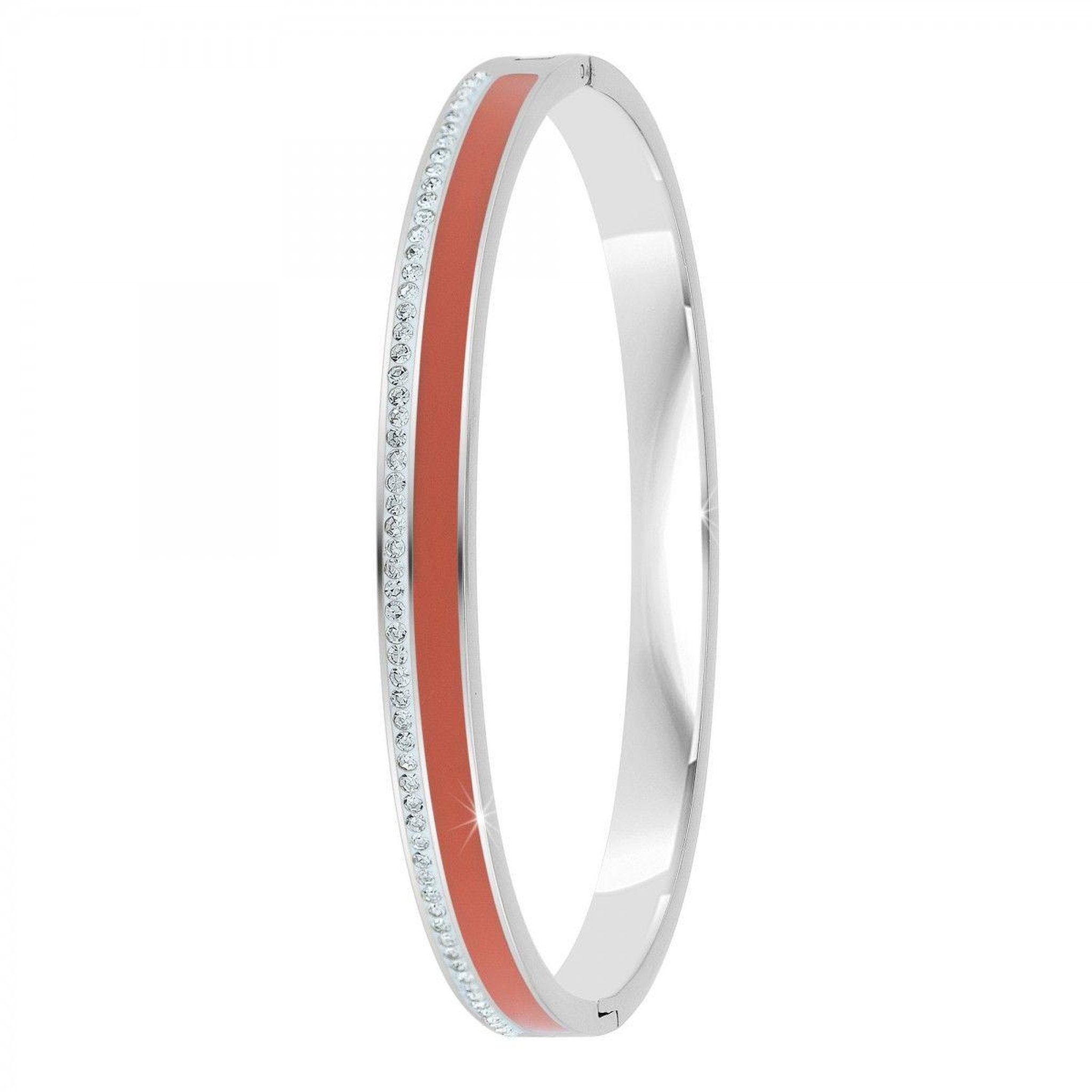 SC CRYSTAL Bracelet en Résine colorée ayant un aspect proche de l'Email orné de Cristaux scintillants par SC Crystal