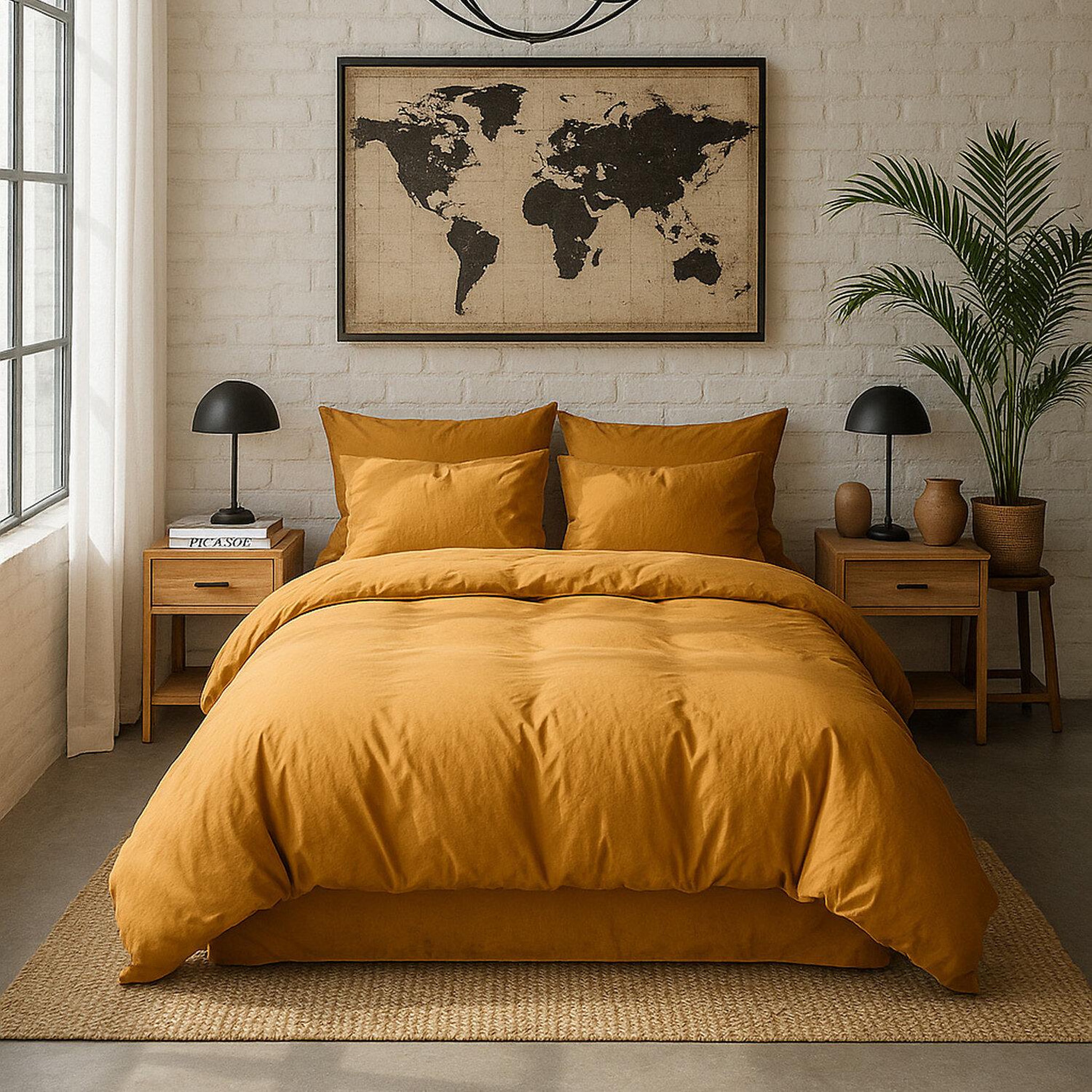 Voir la diapositive 2 : BATON ROUGE Taie d'oreiller 100% percale de coton