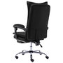 Voir la diapositive 4 : VIDAXL Chaise de bureau Noir Similicuir