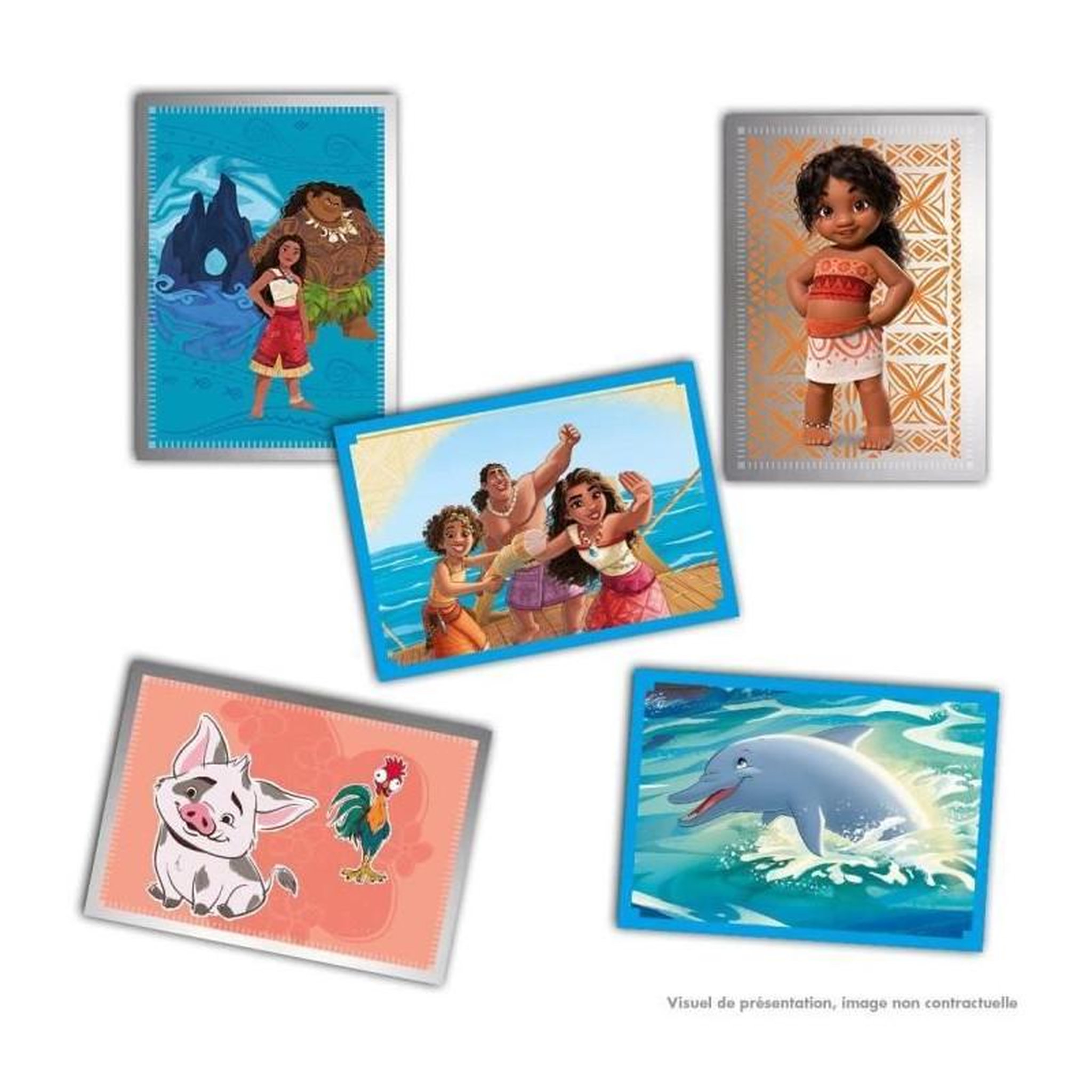 Voir la diapositive 4 : Panini Blister - PANINI - Vaiana 2 - 12 pochettes - 1 offerte - 65 stickers