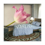 Paris Prix Papier Peint  Pink Tulip. Coloris disponibles : Multicolore