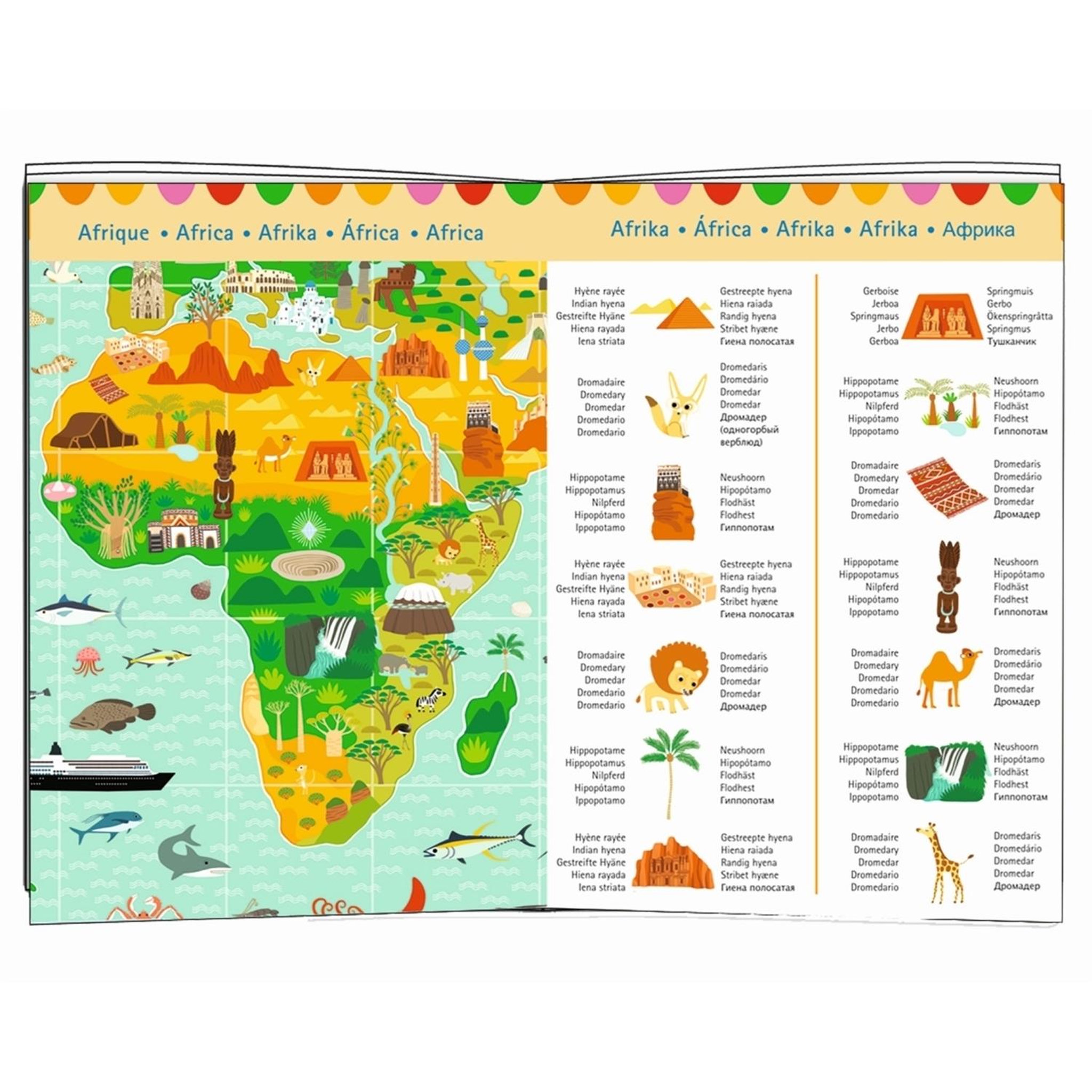 Voir la diapositive 3 : Djeco Puzzle observation 200p tour du monde