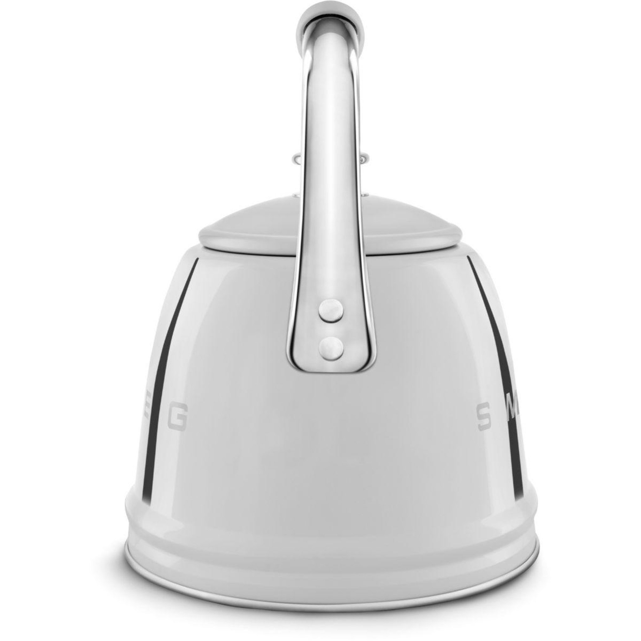 Voir la diapositive 4 : SMEG Bouilloire sifflante 2.3l silver