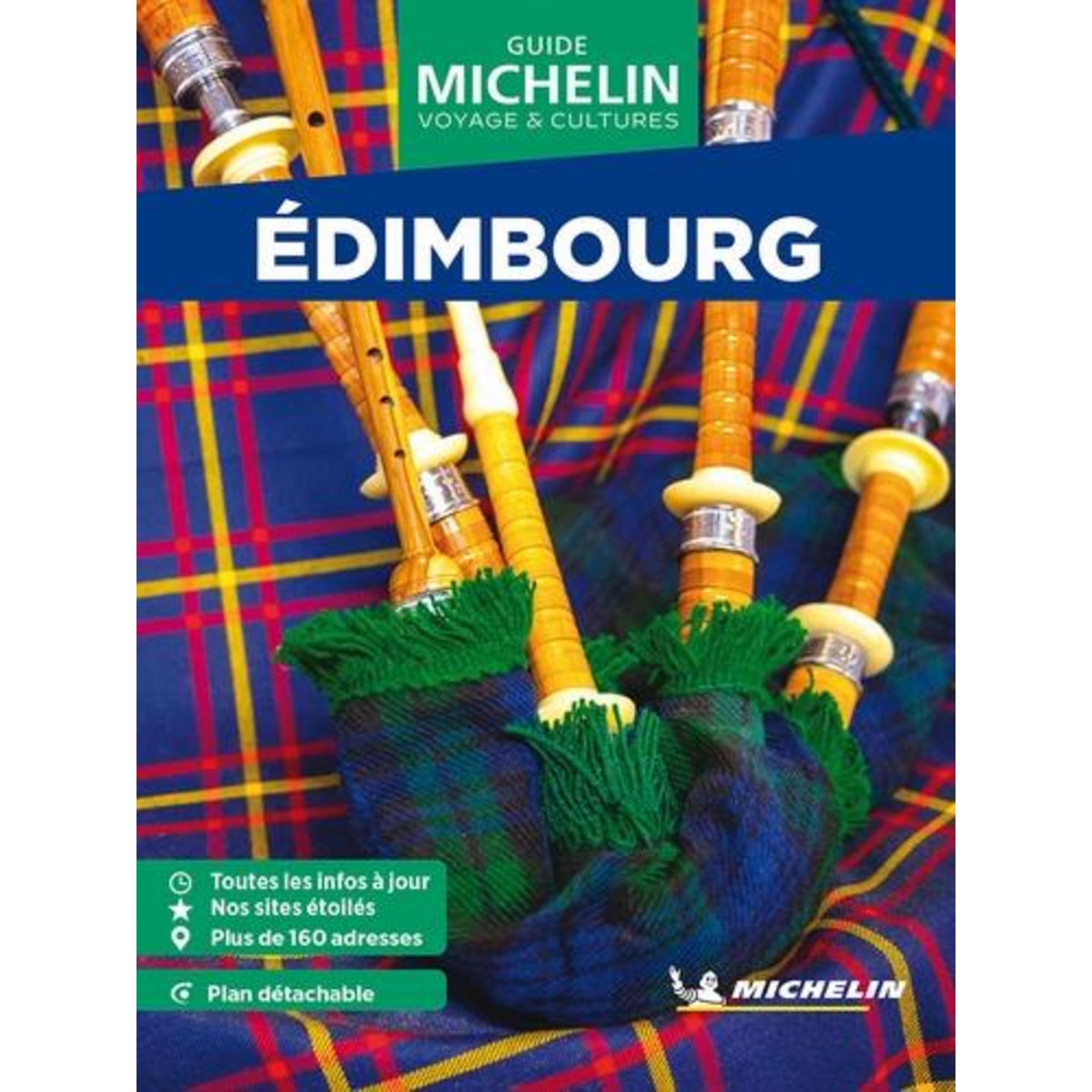 EDIMBOURG. EDITION 2025. AVEC 1 PLAN DETACHABLE, Michelin