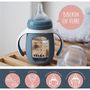 Voir la diapositive 3 : BEABA Tasse verre d apprentissage 2 en 1 210 ml