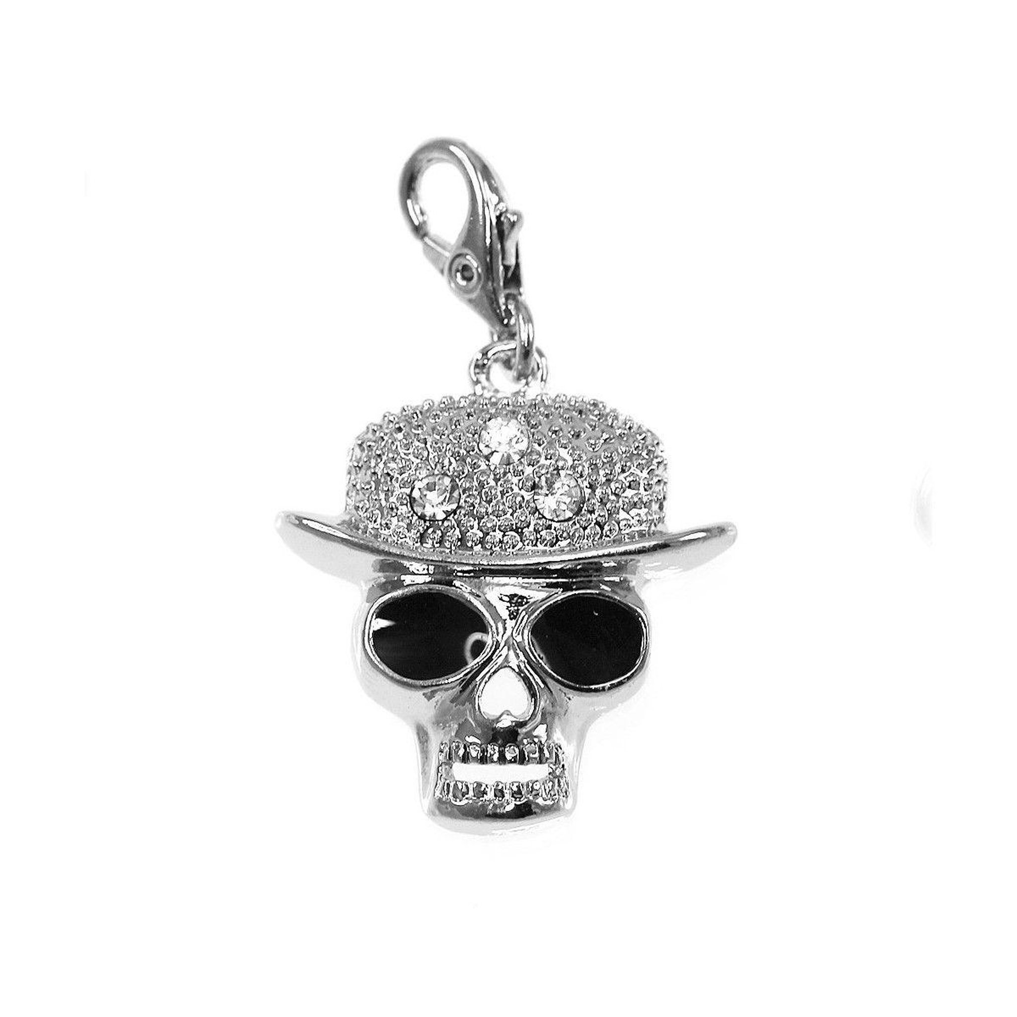 SC CRYSTAL Charm tête de mort SC Crystal