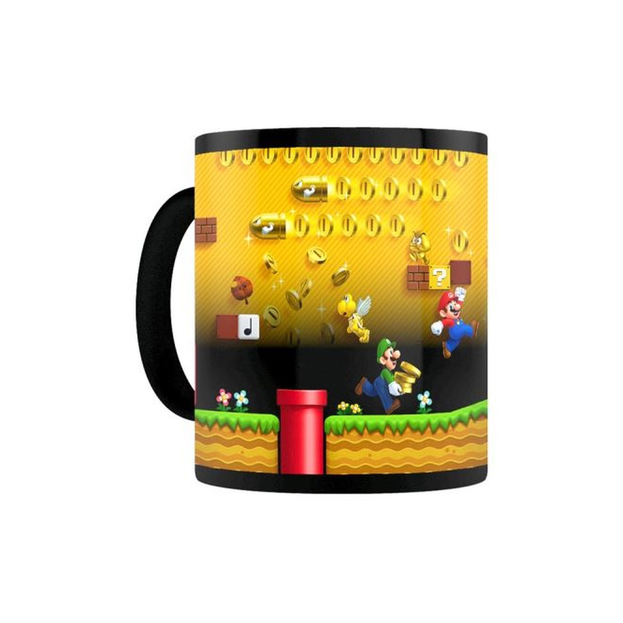 Mug Thermo réactif Gold Coin Rush Super Mario