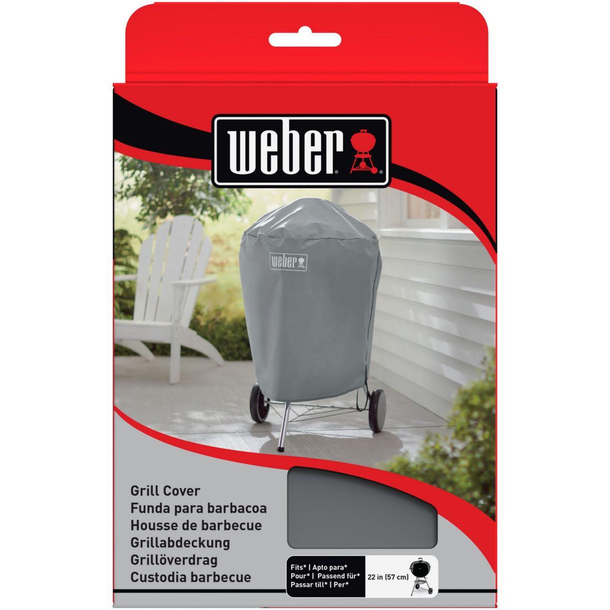 Voir la diapositive 3 : Weber Housse barbecue standard barbecue charbon 57 cm